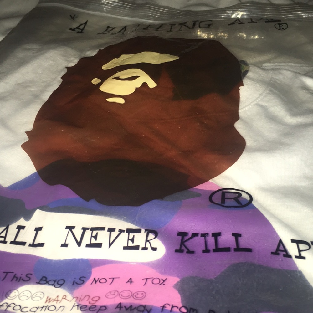 White Bathing Ape Tee